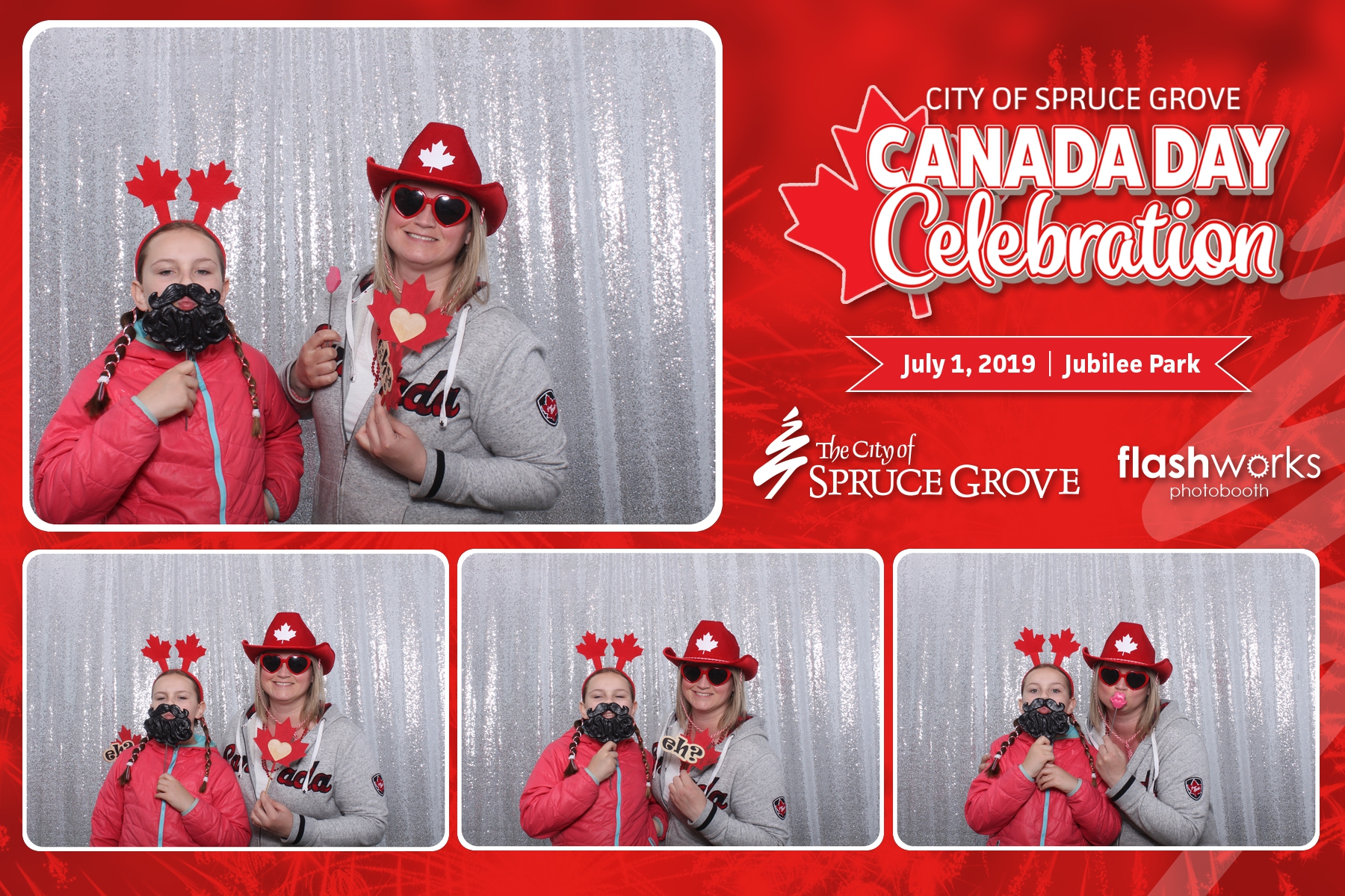 City of Spruce Grove Canada Day | View more photos from the event at gallery.flashworksphotobooth.com/u/FlashworksPhotoboothInc/City-of-Spruce-Grove-Canada-Day